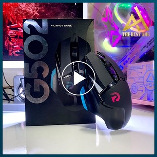 Chuột chơi game có dây led rgb 16 triệu màu g502 - chuột máy tính gaming chuột laptop