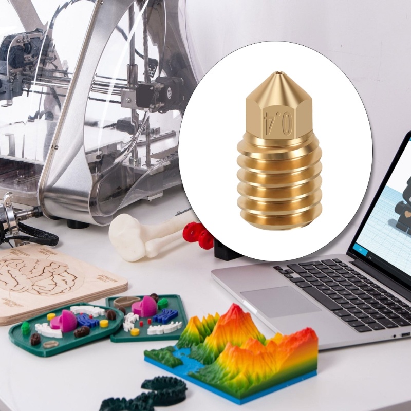 Vòi Phun Nước Tản Nhiệt Bằng Đồng Thau 0 2 0 3 0 4 0 5 0 6 0 8 1 0 1 2mm Cho bambu lab x1c p1p