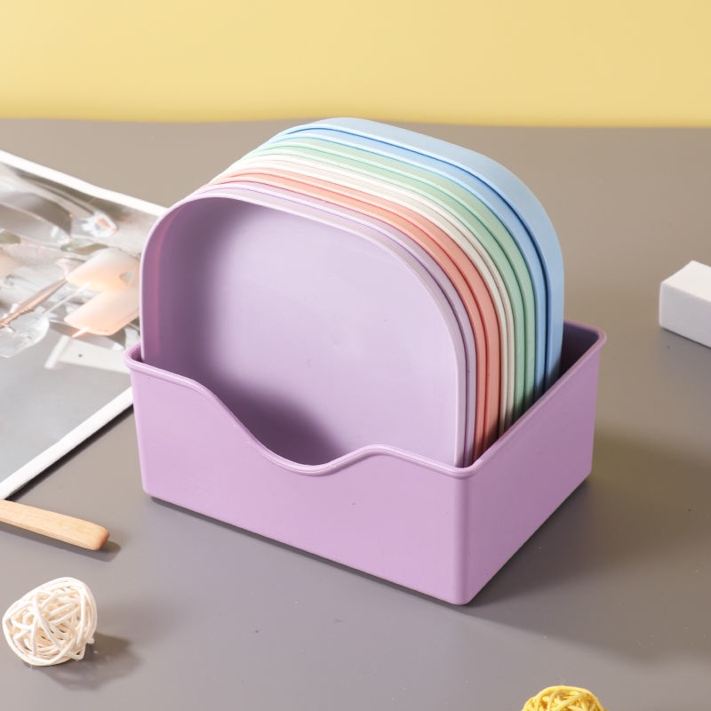 Dĩa Đựng Rác Ăn Tối / Trái Cây / Xương Bát Đĩa Để Bàn Tiện Lợi Dành Cho Gia Đình