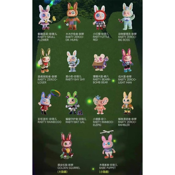 ★Hgtoys★   F. Un Agan Dòng rừng tối Hộp mù Búp bê Thủy triều Chơi Quà tặng trang trí
