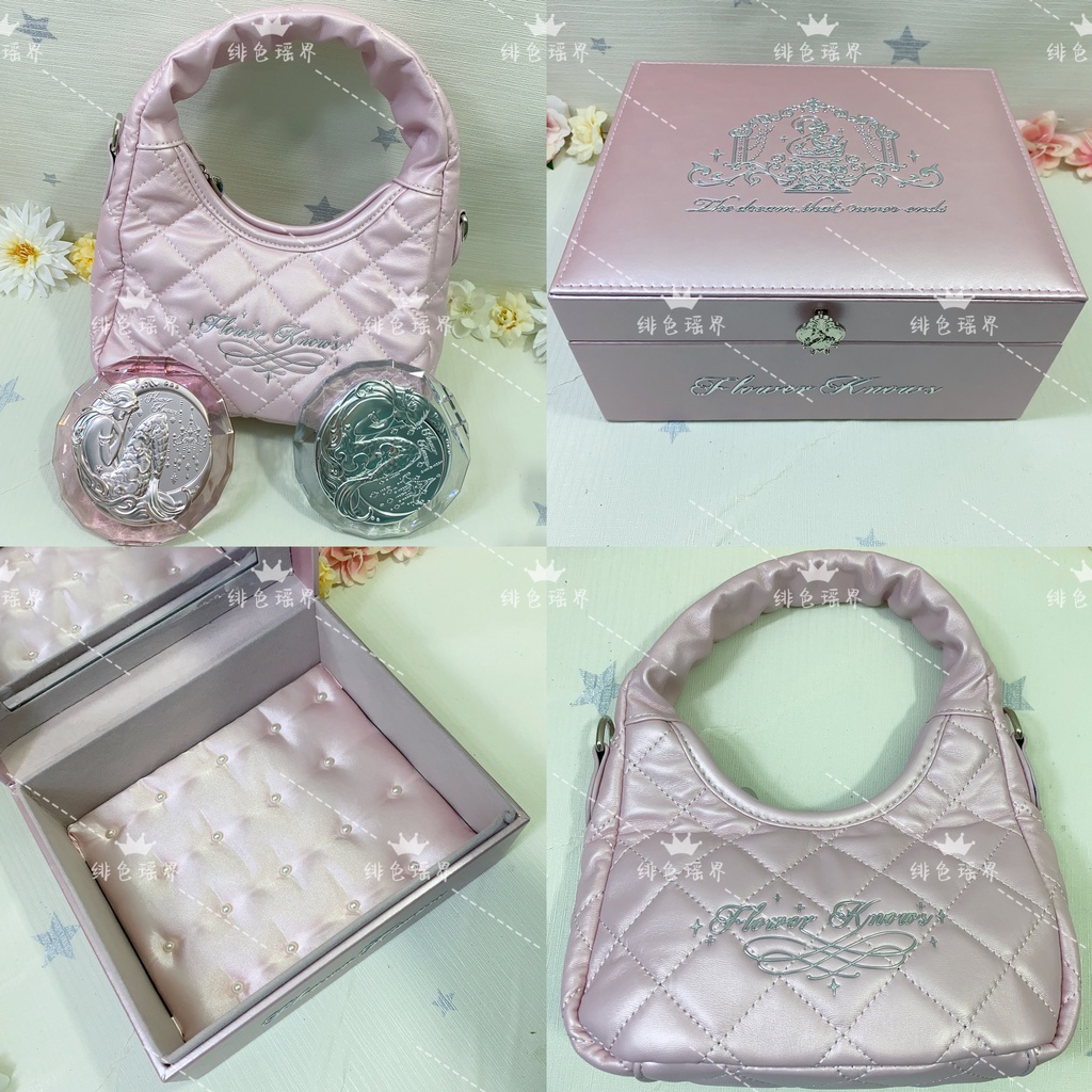 Hoa biết Kỷ Niệm Bảy Năm Nàng Tiên Cá Gấp Lại Được Gương Cầm Tay Màu Bạc Pha Lê Hồng Cho Nữ