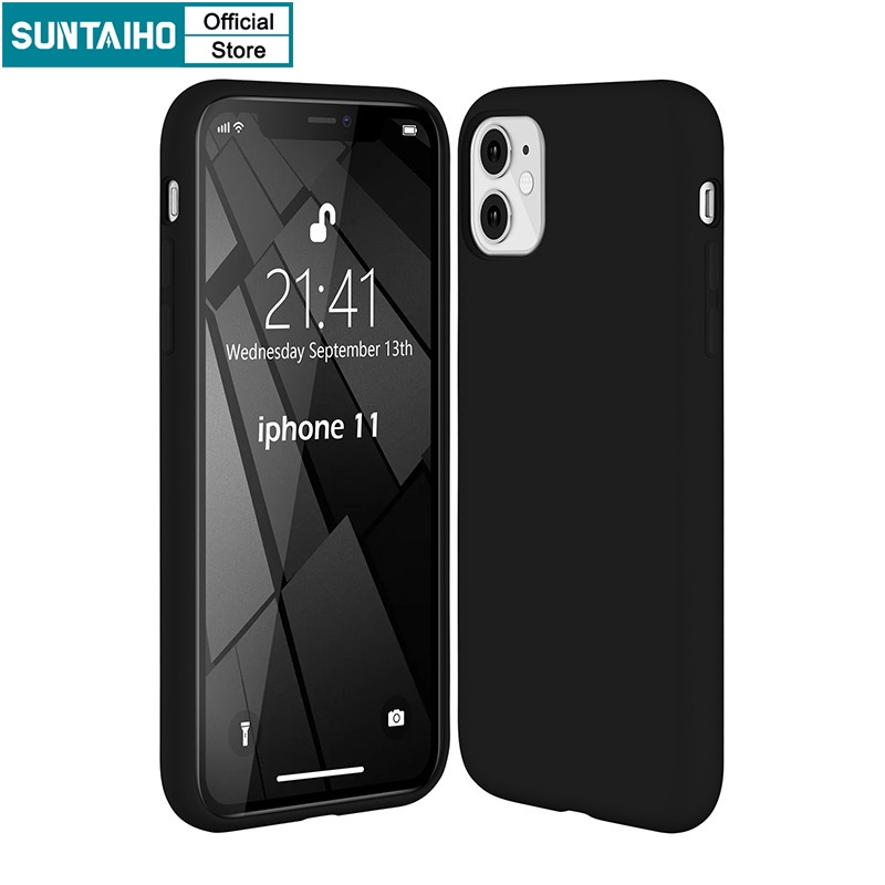 Suntaiho Ốp Điện Thoại silicon tpu Mềm Chống Sốc Cho iphone 15 14 12 13 11 pro max ip 6 7 8 plus iphon x xs xr xs max