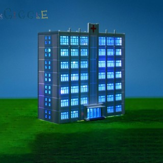 【GIGGLE】Building Model Apartment Crafts Landscape Layout Mini N Scale Platform