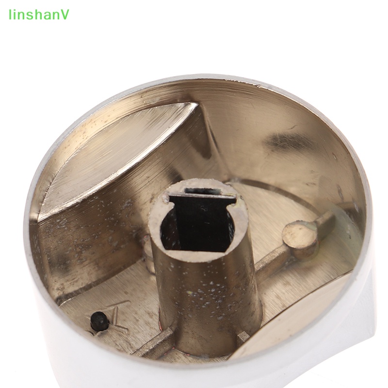 Set 2 Nút Vặn Bếp Ga Lò Nướng 6 / 8mm Màu Bạc Thông Dụng