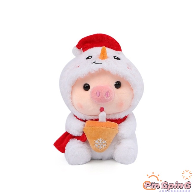 Túi Đựng Điện Thoại 2023new!!!! Heo Nhồi Bông 25cm Mềm Mại Dễ Thương Trang Trí Cây Thông Noel