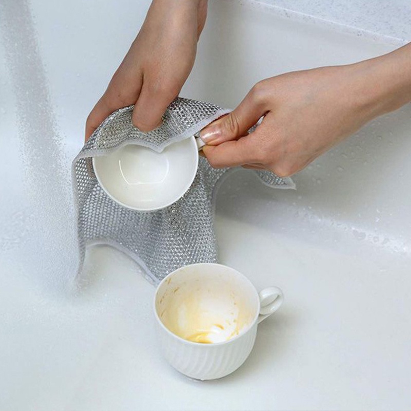 Khăn Lau Chén Dĩa Đa Năng Thiết Kế Đơn Giản Cho Nhà Bếp