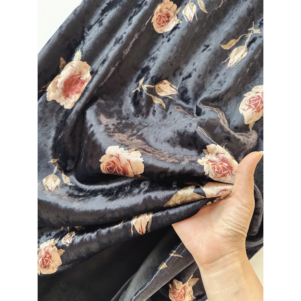 Chân Váy Nhung Dài Dáng Chữ a Lưng Cao Co Giãn Thời Trang Thu Đông 2023 Cho Nữ