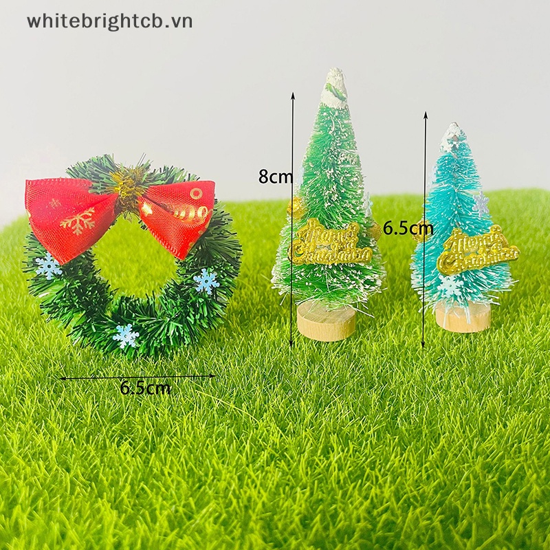 / / Cny Trang Trí / / Mô Hình Nhà Búp Bê Người Tuyết Vòng Hoa Thu Nhỏ