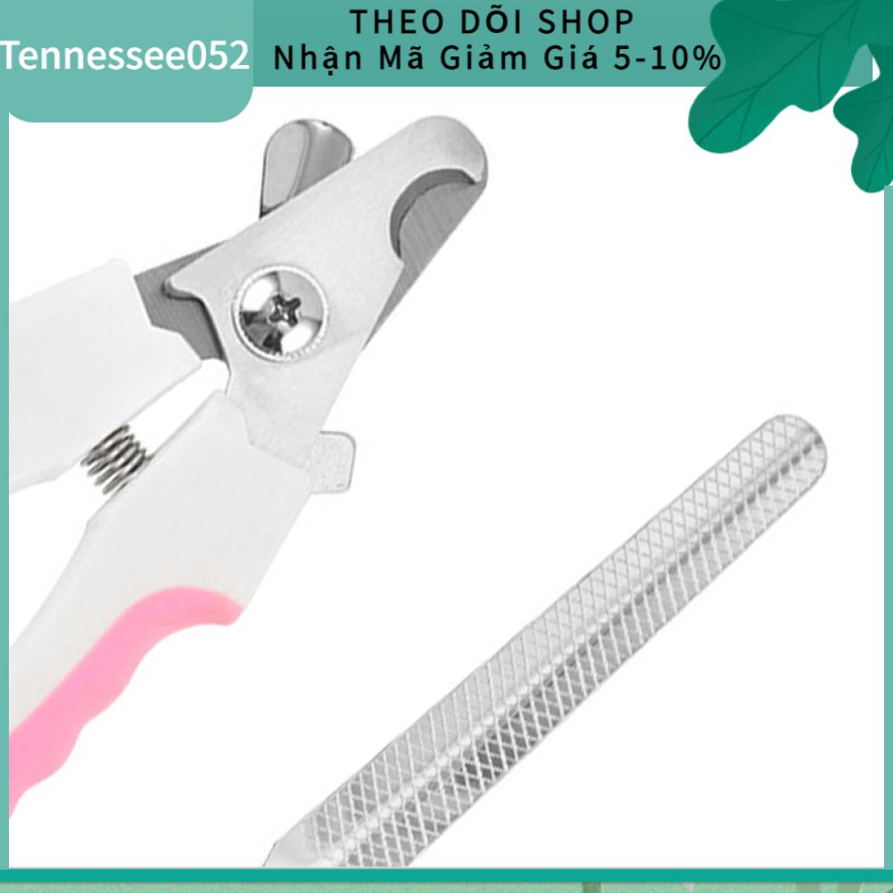 Tennessee052 Thú Cưng Kéo Cắt Móng Tay Thép Không Gỉ Chân Làm Đẹp Chải Lông Dụng Cụ Chó Bấm Với Dũa Cho Mèo