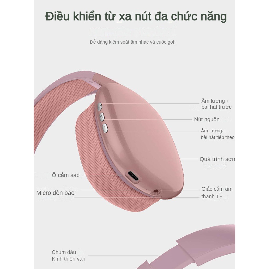 -CLUBLU- Tai Nghe Bluetooth Chụp Tai Gaming HIFI PG02 TWS Không Dây Âm Bass Hai Tai Stereo Có Mic | BigBuy360 - bigbuy360.vn