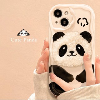 Ốp Điện Thoại In Hình Gấu Trúc Dễ Thương Cho iphone7 7plus 8 8plus xs xr 11 12 13 14 15 pro plus promax
