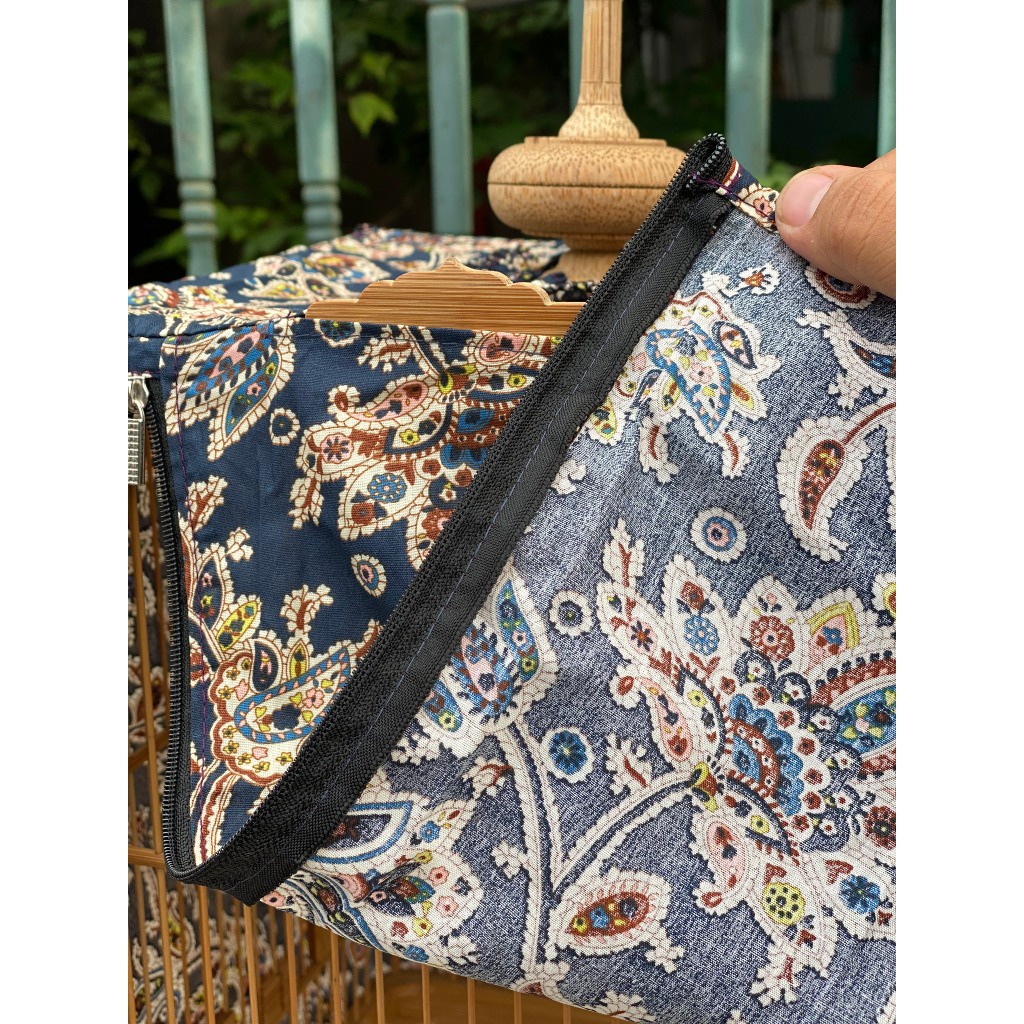 Áo lồng chim hút mật, áo lồng vuông size 25x35, mẫu hoa Dubai 3 màu cực hot cao cấp