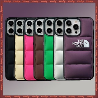 THE NORTH FACE Classics Xu hướng thời trang mặt bắc 7 màu Áo khoác xuống Vỏ điện thoại Thích hợp cho IPhone16 16P 15 15Pro 15ProMax 14PM 14 14Pro 13 13P 13PM 12 12P 12PM 11 11Pro 11PM X XR MAX 7P 8P