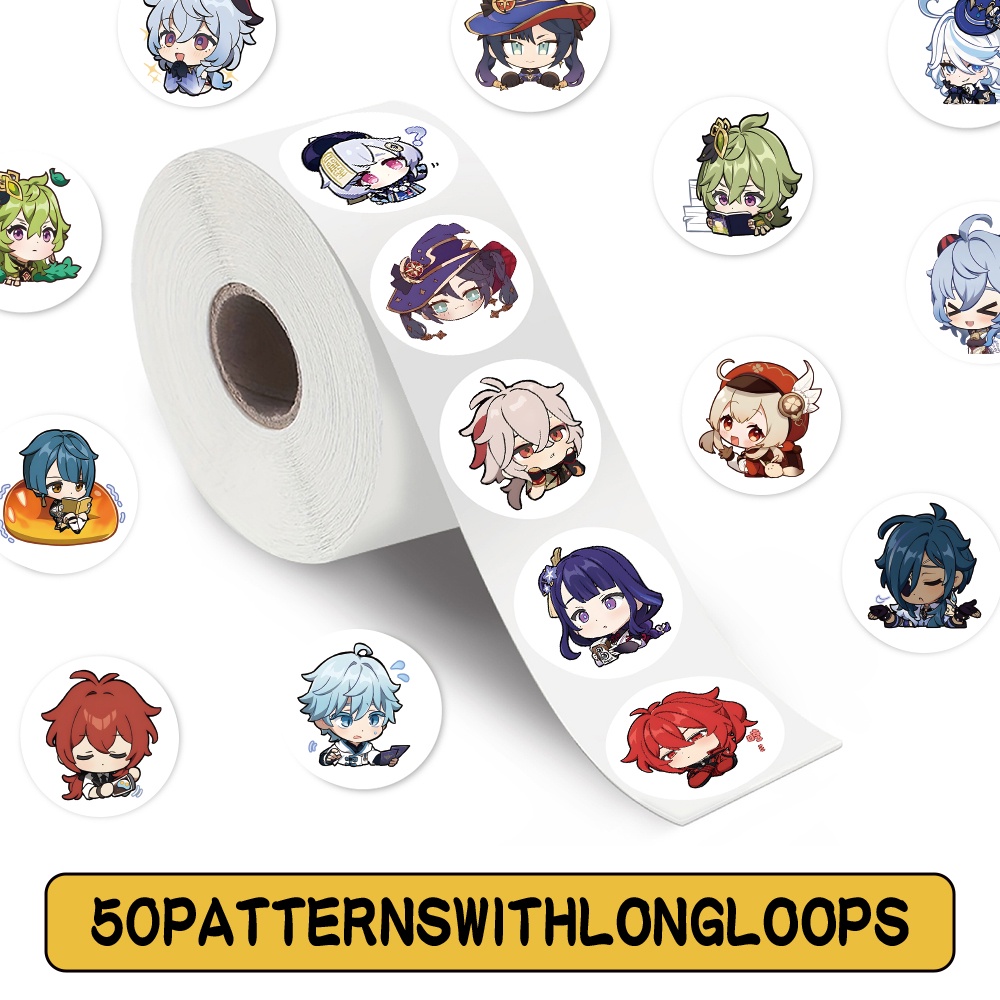 Cuộn 200 Miếng Dán Trang Trí Mũ Bảo Hiểm / Bút Chì Cho Xe Đạp