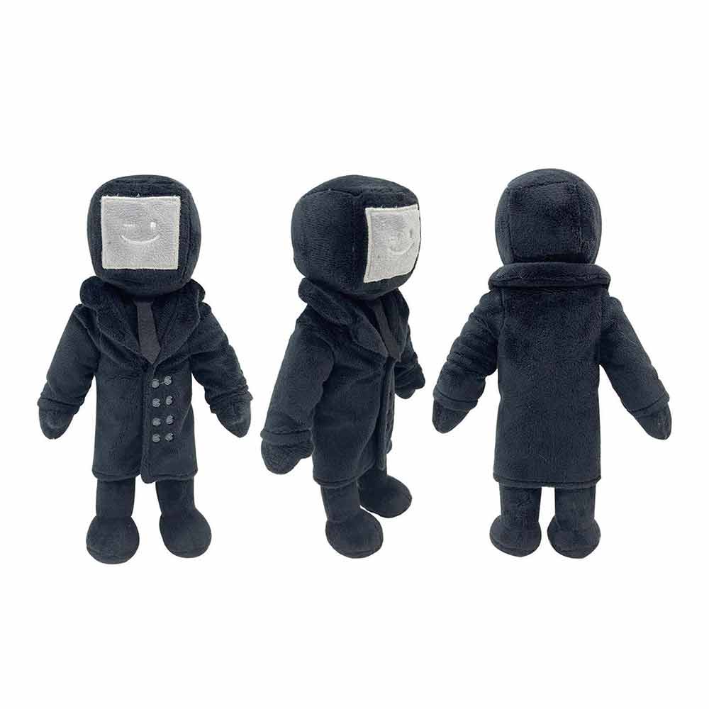 Skibidi Toilet Plush Toiletman Doll Happy face/ audiowoman Stuffed Toy