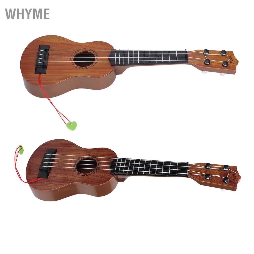 WHYME Trẻ Em Đàn Ukulele Guitar 4 Dây Giáo Dục Sống Động Như Thật Di Âm Nhạc Đồ Chơi Dành Cho Người Mới Bắt Đầu