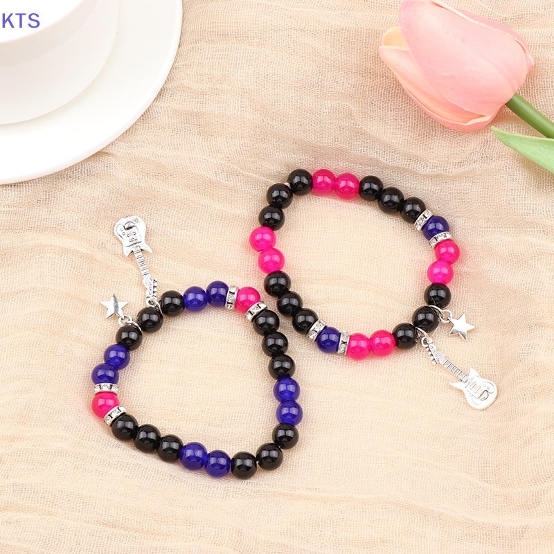 Kts 1 Cặp Vòng Tay Chuỗi Hạt Lấy Cảm Hứng Từ tv girl Thích Hợp Làm Quà Tặng Cho Bạn Thân
