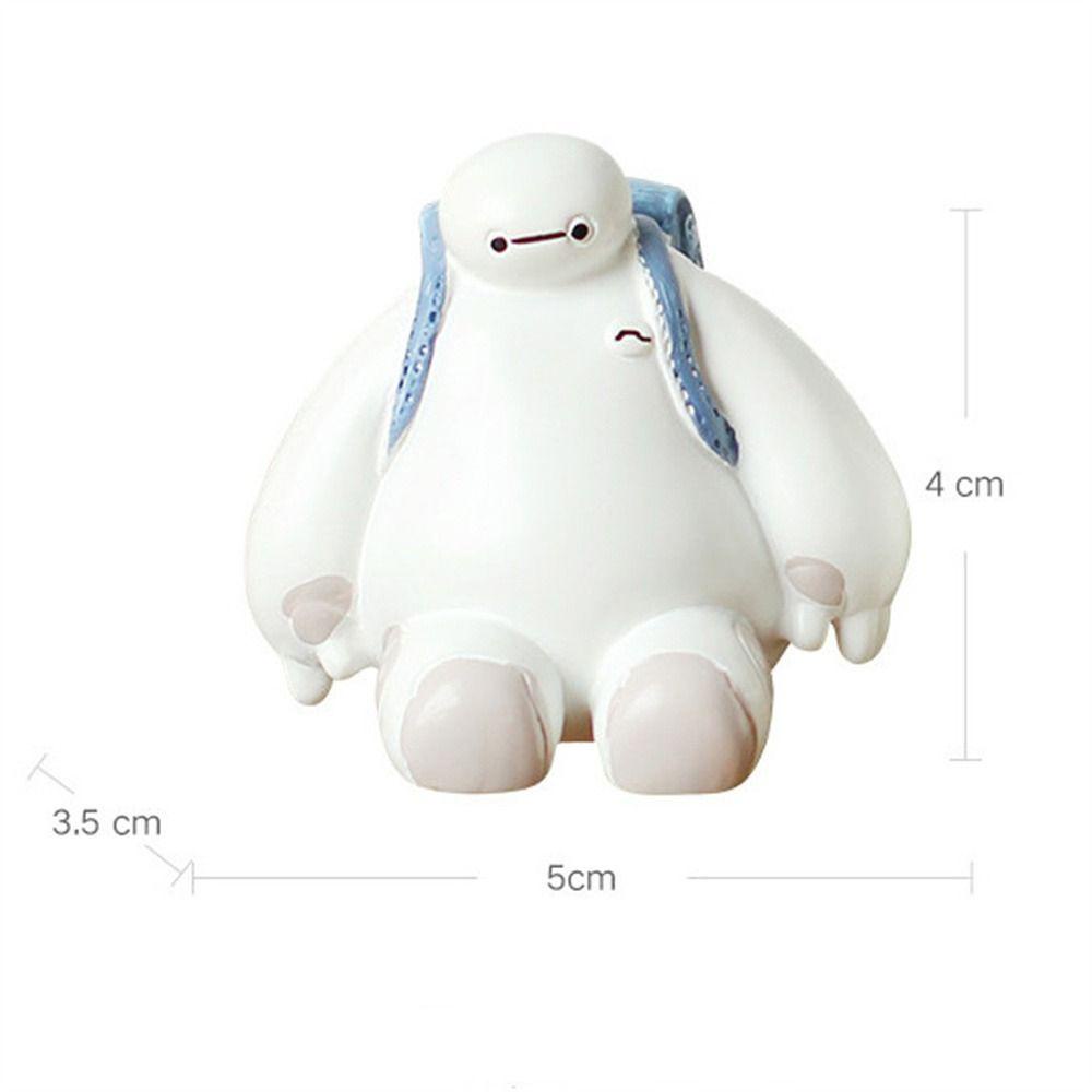 Lanfy Mô Hình robot baymax Hoạt Hình big hero Thủ Công Mỹ Nghệ Trang Trí Nhà Cửa