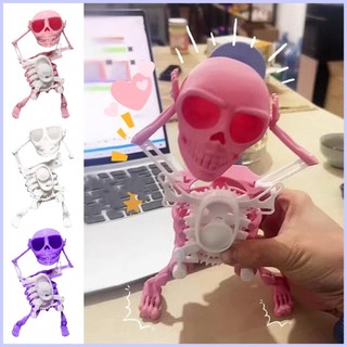 Bộ Xương Nhảy Múa 3d Vui Nhộn Trang Trí halloween