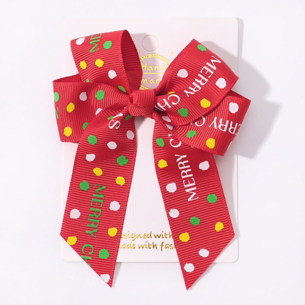 1 Kẹp Tóc Hình Tuần Lộc Giáng Sinh Dễ Thương