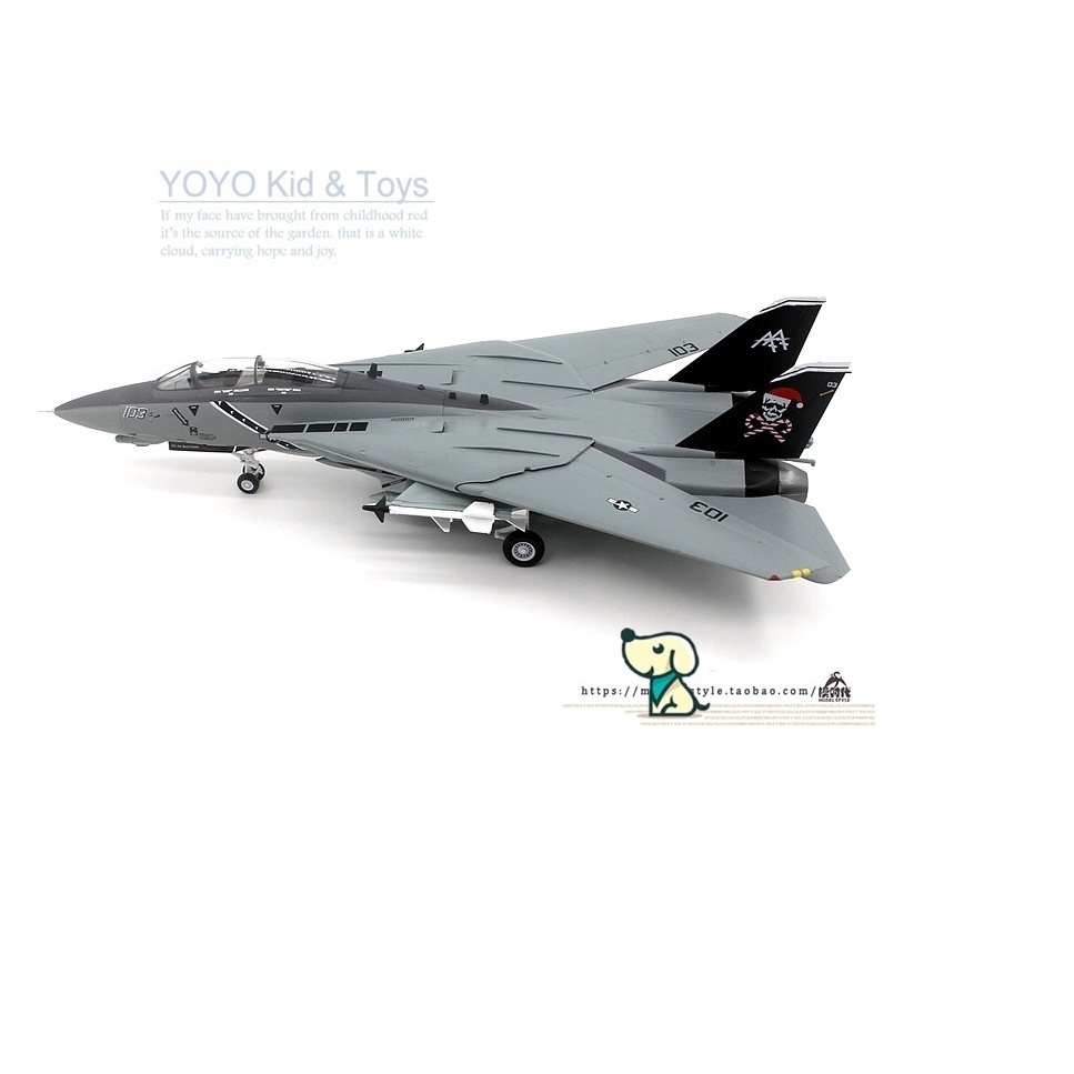 Balan Mô Hình Đồ Chơi Máy Bay Chiến Đấu Hải Tặc hc3 trumpeter 37193 us navy f-14d tomcat fighter vf103 f14 Với Tỷ Lệ 1 / 72