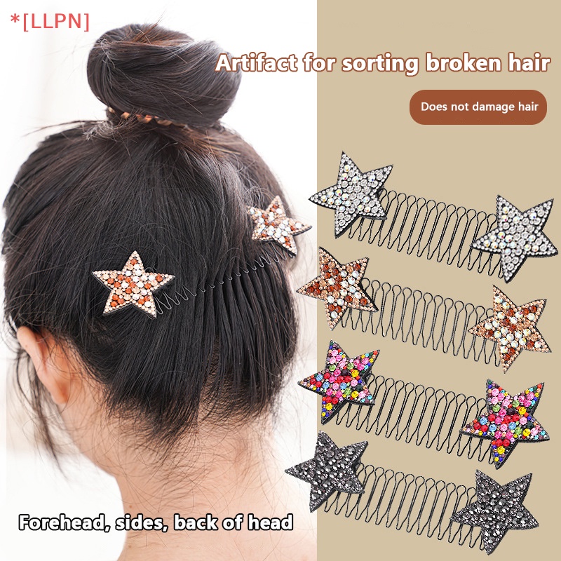 Phụ Kiện Kẹp Tóc Hình Chữ u Tàng Hình Ngôi Sao Bị Gãy Tóc Mái Ngang Cho Người Lớn Và Trẻ Em Chào Mừng