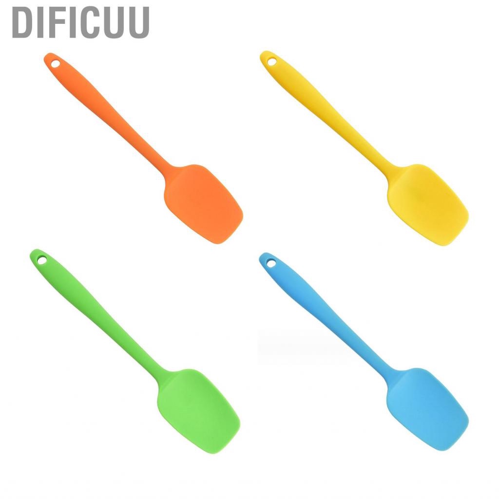 Dificuu Baking Spatula  Comfortable Grip Versatile Silicone Cooking for Kitchen