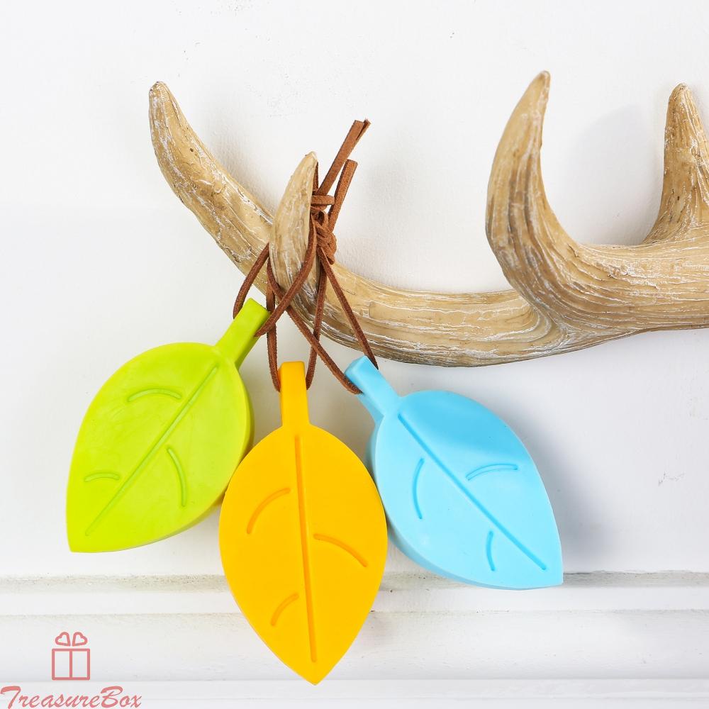 Door Stopper with Realistic Leaf Shape Child Anti Folder Secure Hand Protection