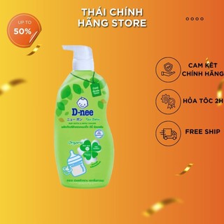 Nước rửa bình/ xúc bình sữa Dnee Thái Lan 600ml mẫu mới !.!
