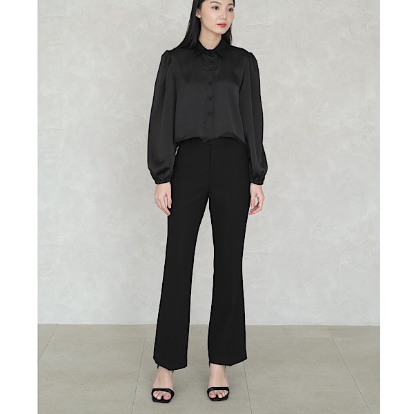 RUBIES Lifa Pants - Quần Dài Nữ Vải Tuyết Mưa Cạp Cao Ống Loe | BigBuy360 - bigbuy360.vn