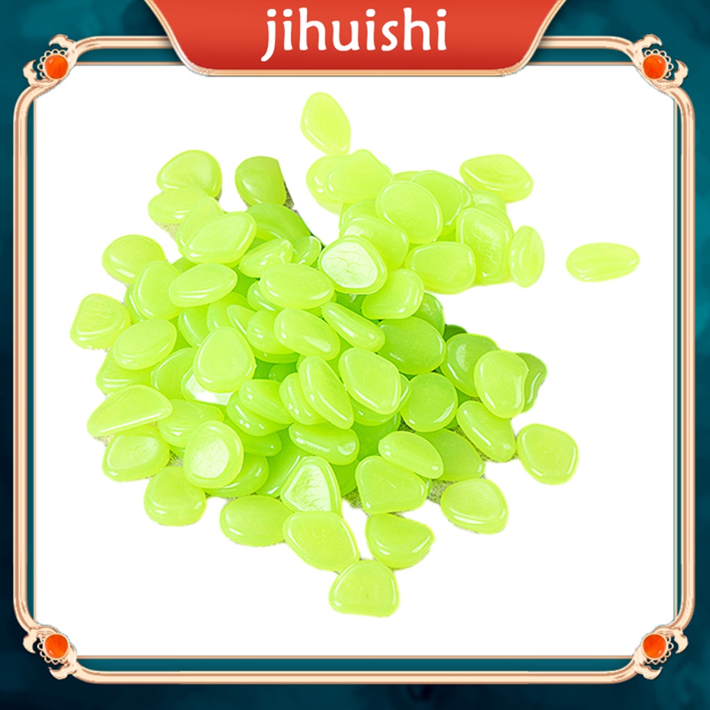 Bộ 1 / 2 / 3 Viên Đá Dạ Quang Trang Trí Bể Cá Cảnh Độc Đáo Đẹp Mắt rocks