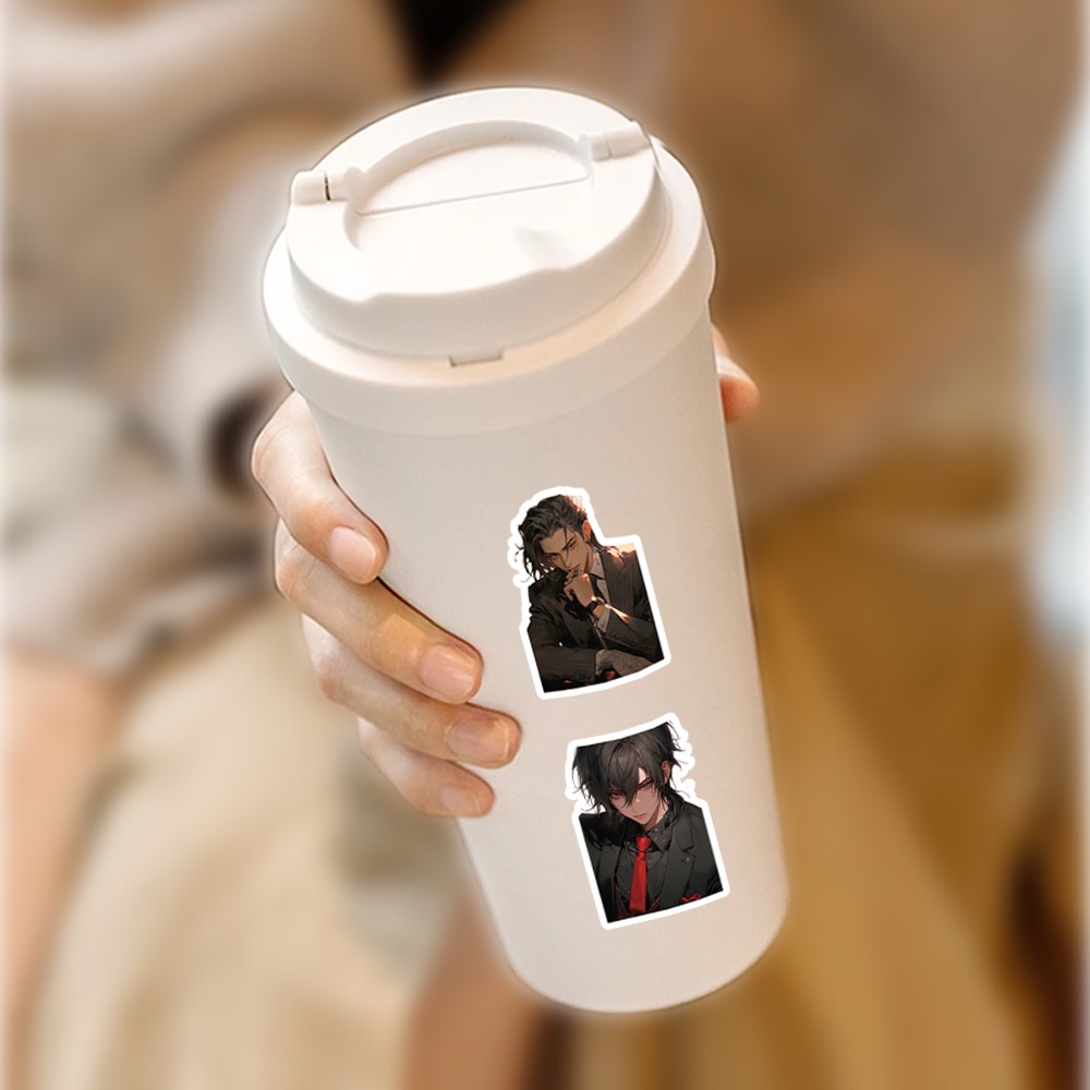 Bộ 60 Miếng Dán Trang Trí Mũ Bảo Hiểm / Bút Chì Họa Tiết Hoạt Hình graffiti Độc Đáo