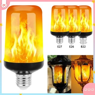 ✅Bóng Đèn LED Hiệu Ứng Ngọn Lửa COD Bóng Đèn Chữa Cháy 3W-5W E27 E26 B22 85-265v Nhấp Nháy Thi Đua Trang Trí Đèn Led Mô Phỏng Hiệu Ứng Ngọn Lửa Năng Động Đèn Không Khí Giáng Sinh