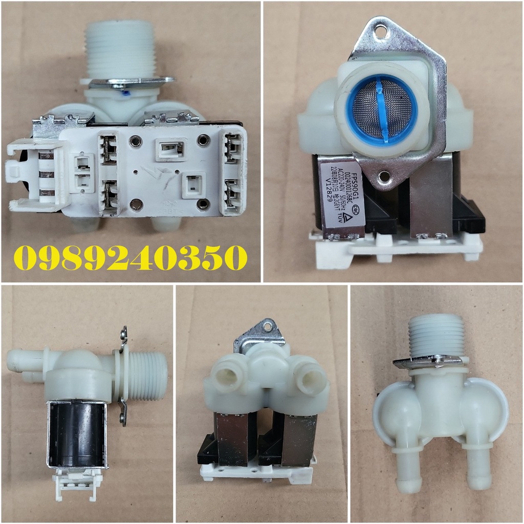 Van cấp đôi máy giặt AQUA AQD - D900F cửa ngang chính hãng