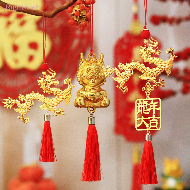 Dây Treo Trang Trí Năm Mới 2024 Hình Rồng Phong Cách Trung Hoa Mới