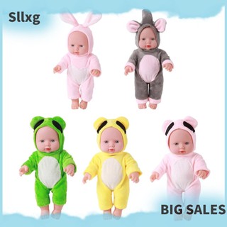 Búp bê em bé sơ sinh bằng vinyl mềm mại kích thước 30cm