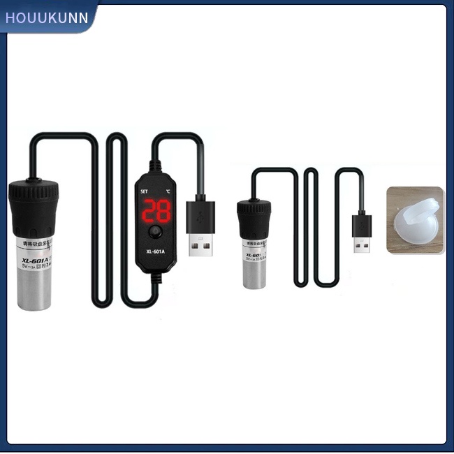 Thiết Bị Sưởi Ấm Bể Cá mini 20w / 25w Có Màn Hình Hiển Thị Kỹ Thuật Số