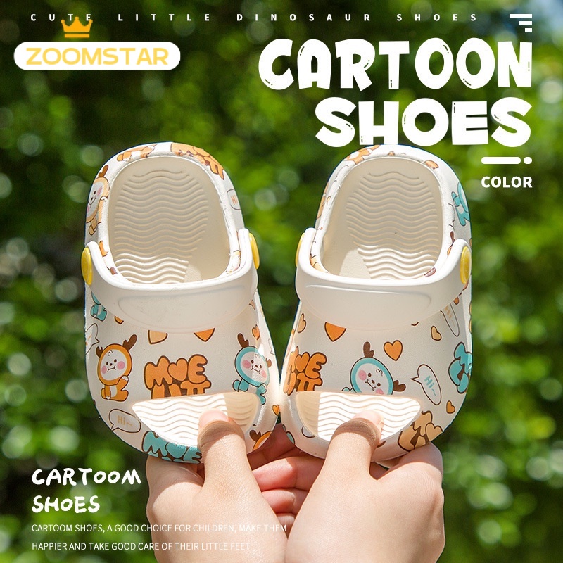 ZOOMSTAR dép cá mập dép cho bé trai sandal bé trai sandal bé trai dép cross cho bé chất lượng thời trang thoải mái 2023 NEW STYLE RTX2391UE9 38Z230920