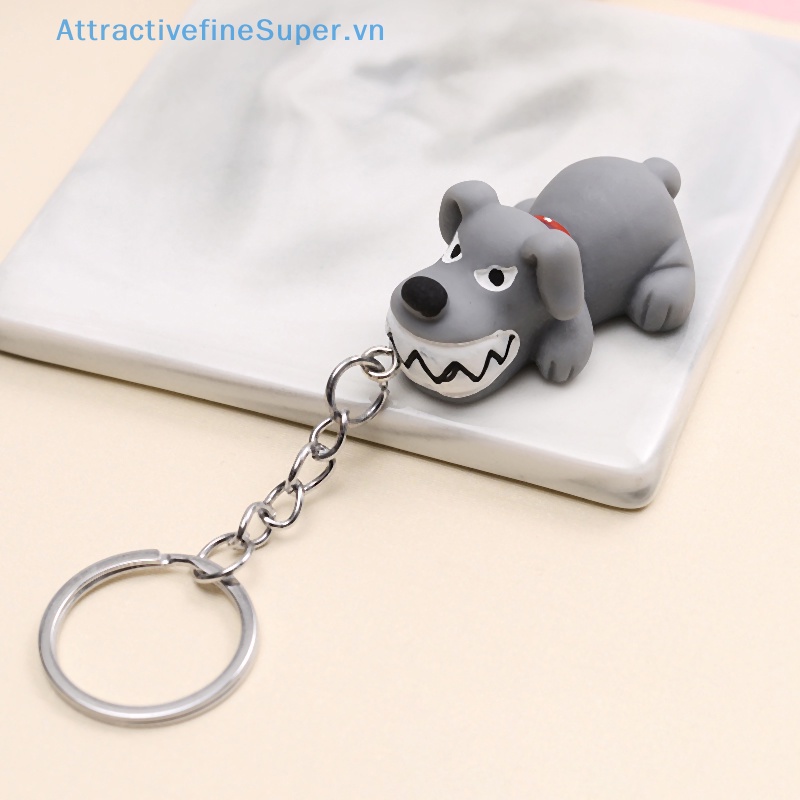 Asvn Móc Khóa Trang Sức Điện Thoại Di Động Họa Tiết Động Vật Hoạt Hình Dễ Thương Vui Nhộn