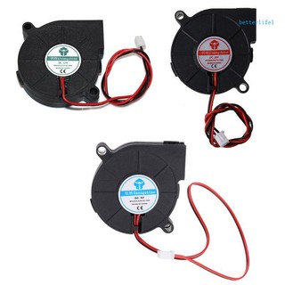 Quạt Thổi Dầu Không Chổi Than Tua Bin 5015 50mm Chuyên Dụng