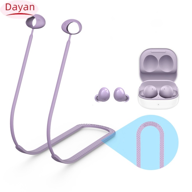 2024! Dây Đeo Tai Nghe Bằng Silicone Chống Thất Lạc Cho Samsung Galaxy Buds 2