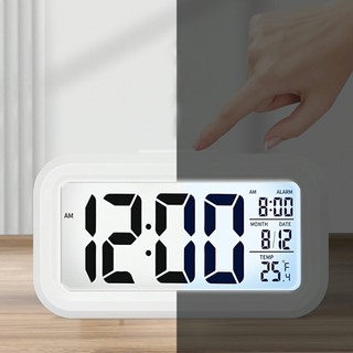Đồng hồ báo thức phần nhiệt độ đồng hồ báo thức lười biếng tắt tiếng đồng hồ điện tử đồng hồ kỹ thuật số sáng tạ GARIN