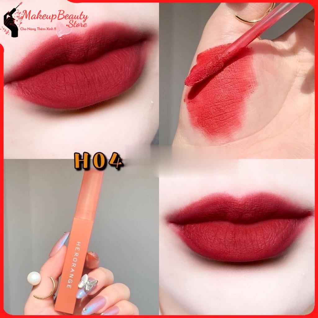 Son Kem Lì HERORANGE Thân Vuông MS 256