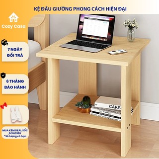 Kệ đầu giường phong cách hiện đại đa năng decor trang trí phòng ngủ - gp23