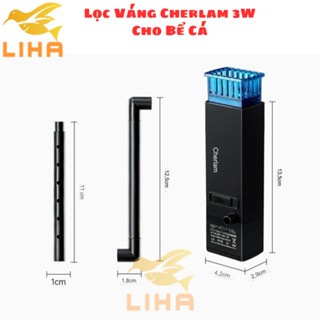 Lọc Váng Cherlamm YEE 3W Cho Bể Cá, Bể Thủy Sinh - Lọc Váng Cho Bể Cá