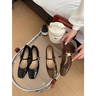 Giày búp bê miumiu đế 4cm-CAMkorea