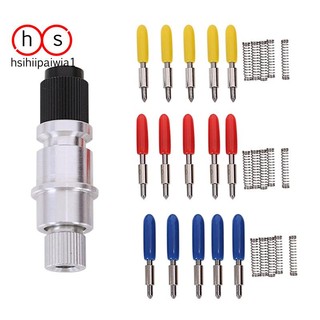 Set 16 lưỡi cắt 30 / 45 / 60 độ graphtec cb15 cb15u + giá đỡ lưỡi dao graphtec cb15 cb15u