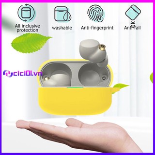 Thích hợp cho sony wf-1000xm4 tai nghe bluetooth không dây vỏ bảo vệ xm4 tai nghe vỏ silicon mềm | cici01