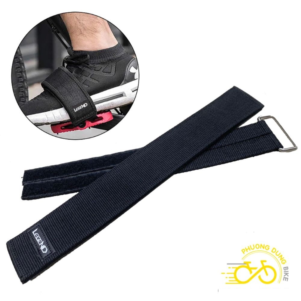 Strap Fixed Gear cao cấp gắn pedal LEGEND - Dây đai gắn bàn đạp xe đạp (Loại Dài)
