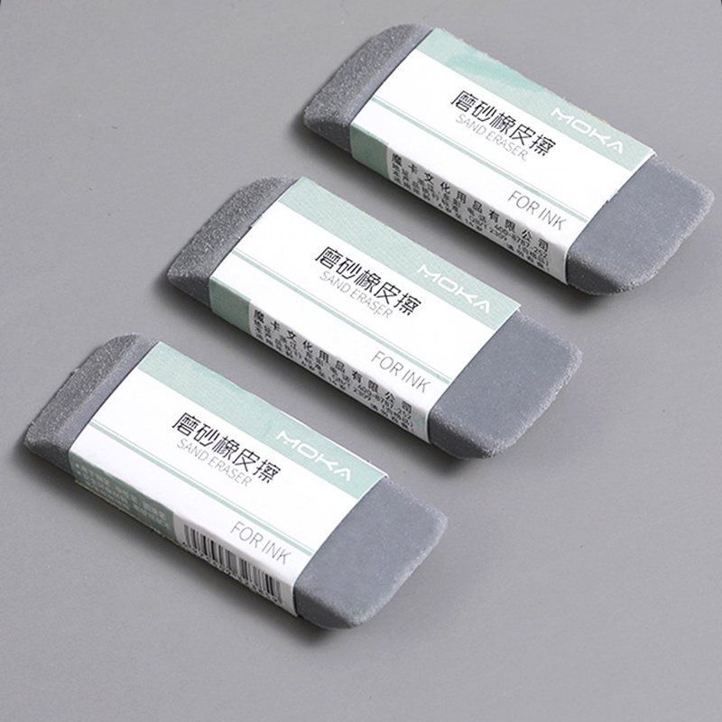 1 Cục Tẩy Bút Chì Nhám Đơn Giản Không Cần Tẩy Vết Xước Cho Học Sinh / Văn Phòng